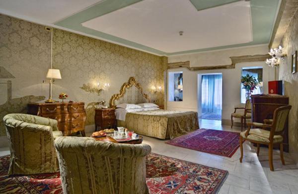 Al Ponte Antico Hotell Venedig Rum bild